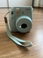 Fujifilm Instax Mini 9 Sofortbildkamera hellblau, gebraucht