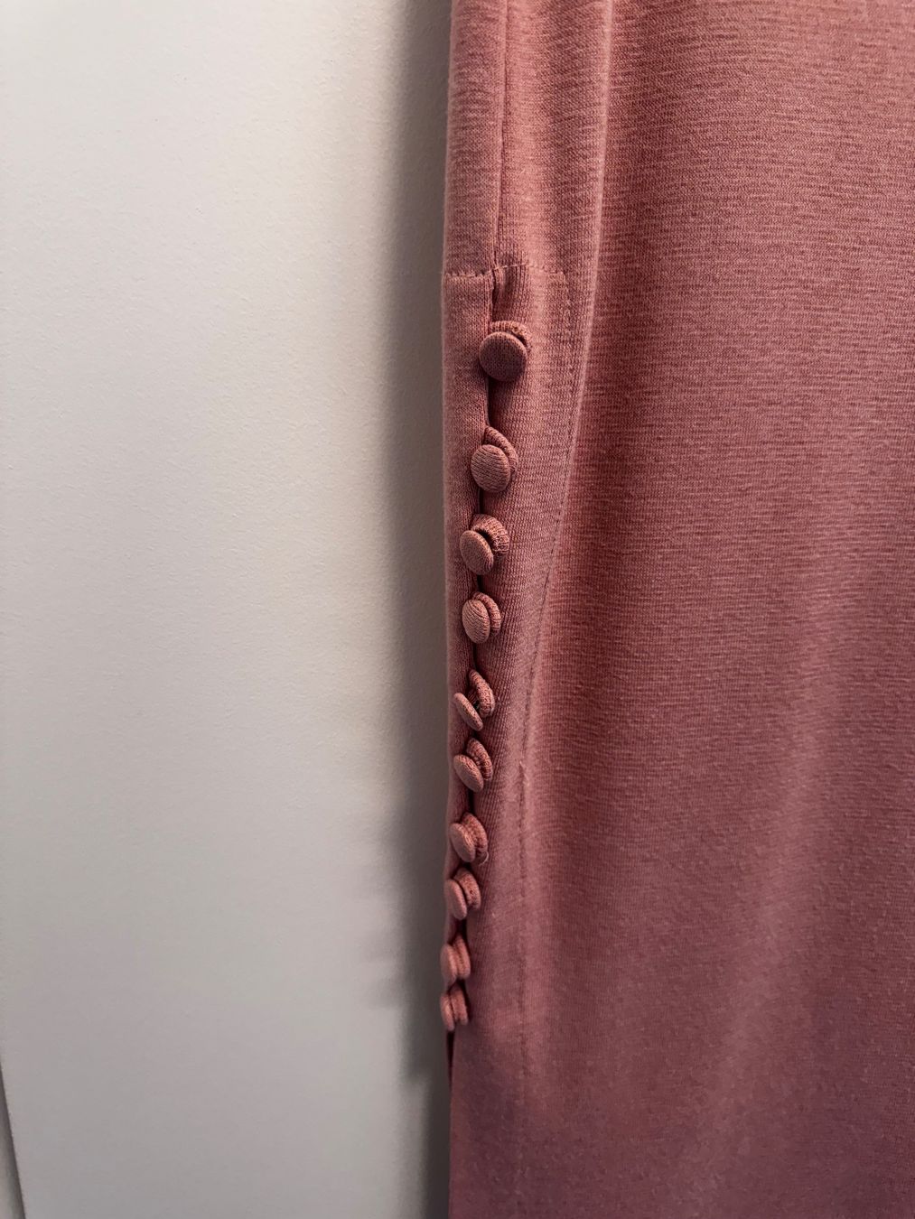 Gonne: Vintage Bleistiftrock / Rosa / Knöpfe / Gr. M – Usato da Hünibach venduto da s.leptir 5