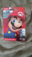 Nintendo eShop Guthabenkarte CHF 20 neu
