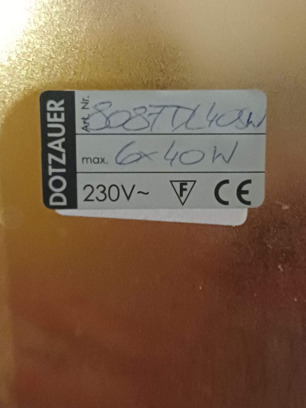Kronleuchter & Deckenlampen: Dotzauer Kristall-Deckenleuchte – Gebraucht aus Niederuzwil von wolkenlos80 8