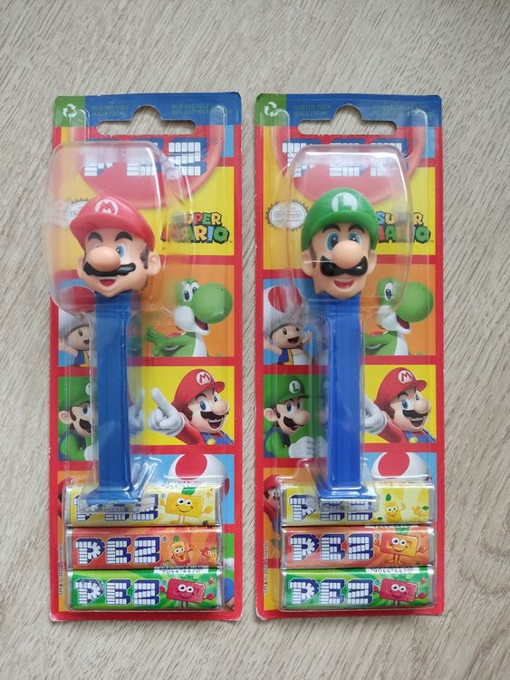 PEZ Super Mario + Luigi *Originalverpackt* | Kaufen auf Ricardo