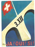 Politik - Abstimmung: Eidgen. Verständigung - 3.XII - 1939