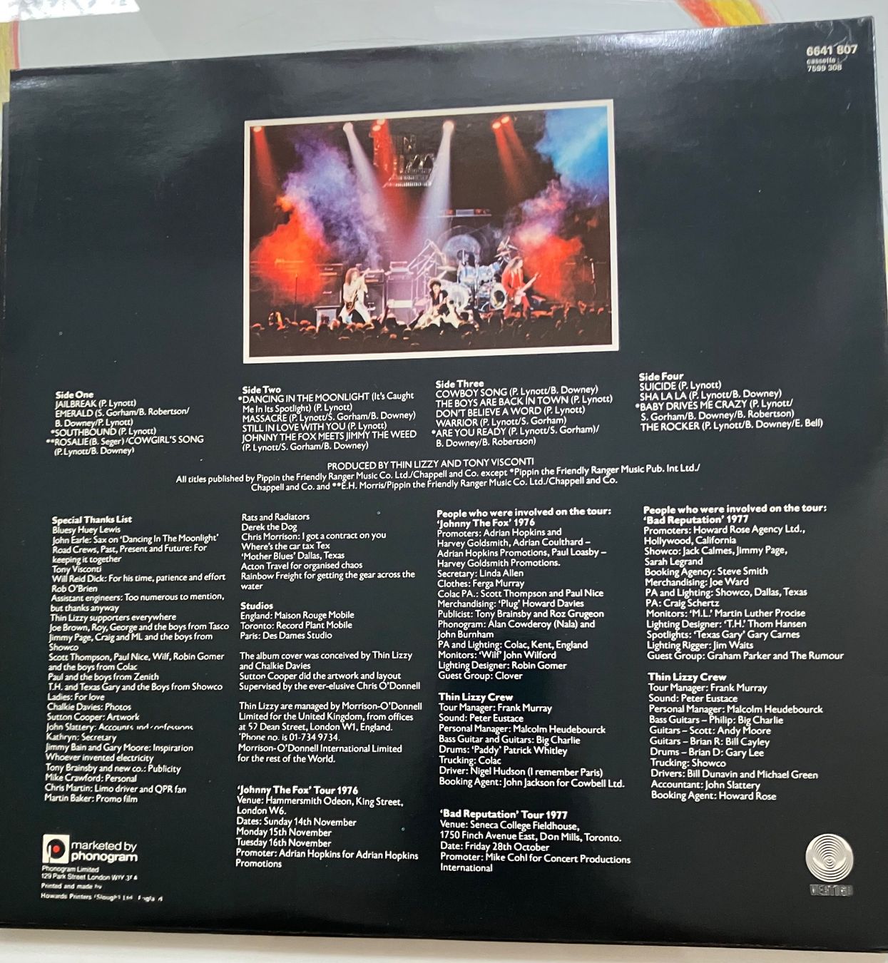 Schallplatten: Thin Lizzy Live and Dangerous 2 LP UK Original – Neu (gemäss Beschreibung) aus Basel von Gholb 1