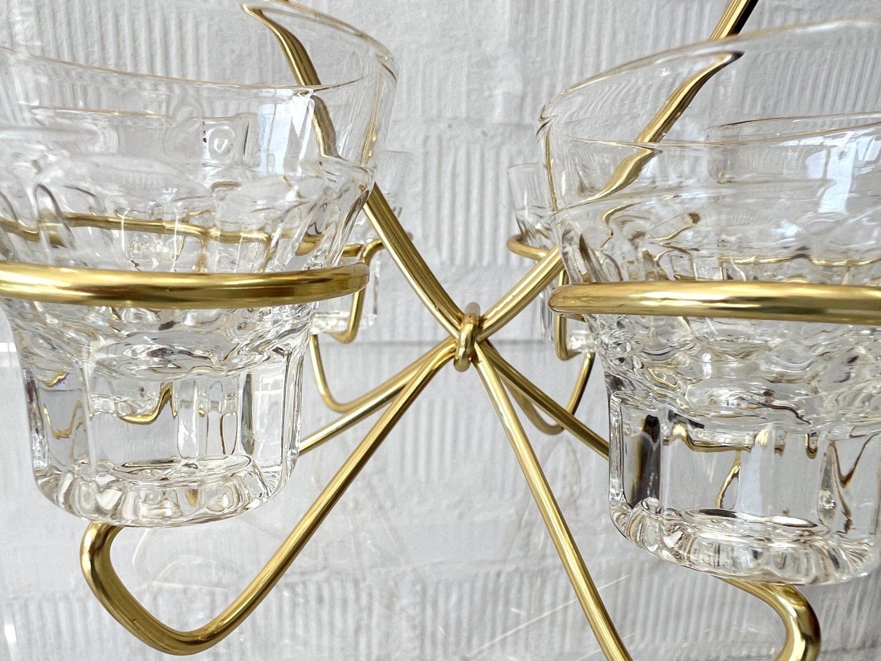 Bicchieri: Vintage Gläser-Set mit Halter – Usato da Walzenhausen venduto da stilvollwohnen 4