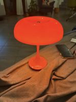 Orange Pilzlampe/ Tischleuchte - Space Age Style!