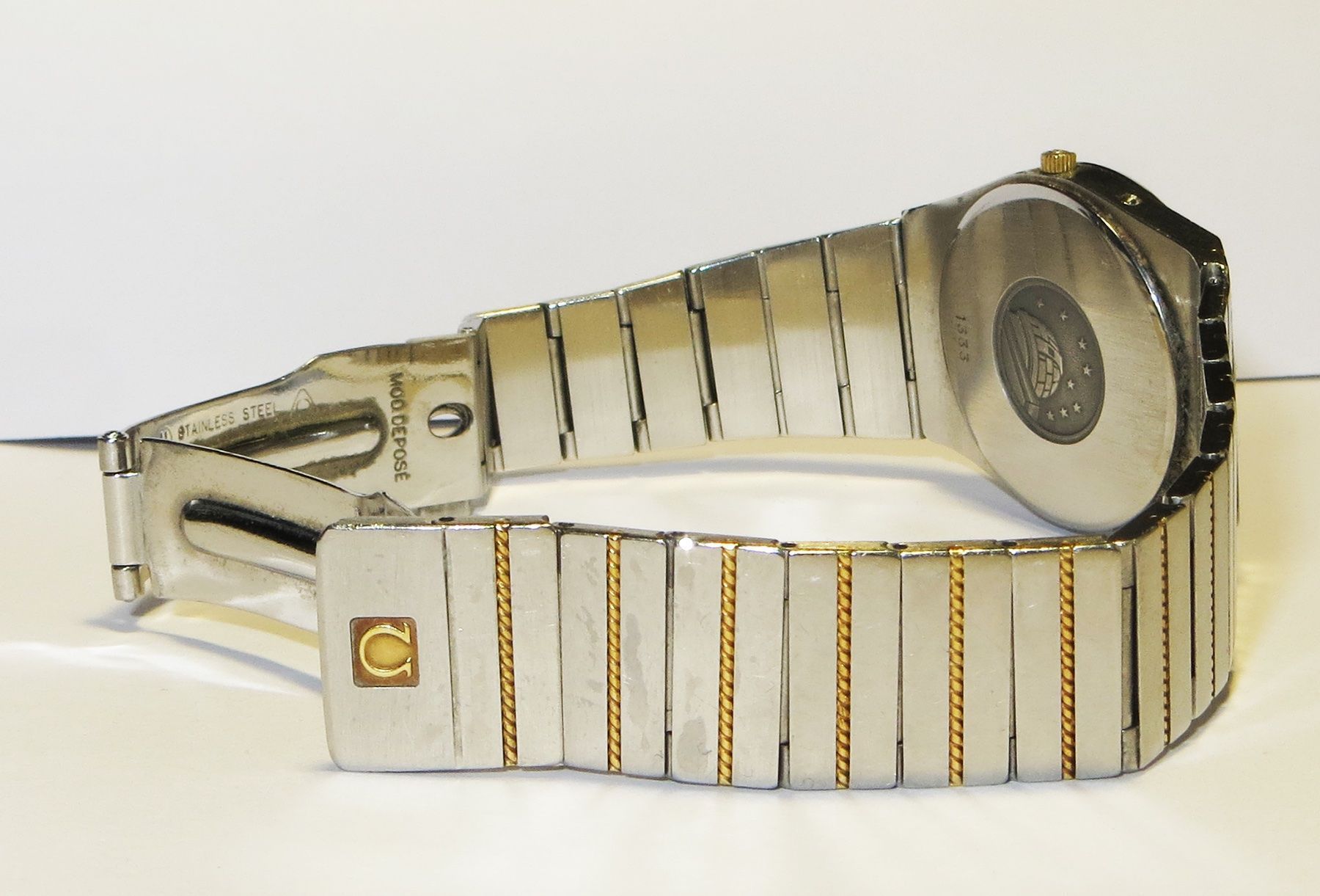Bracciali & Braccialetti: OMEGA CONSTELLATION CHRONOMETER QUARZ – Usato da Uitikon Waldegg venduto da 05atzgi 2