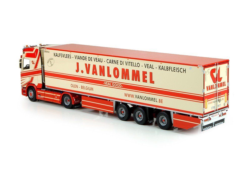 Tekno Kit di modellismo & Modellini statici: Tekno 72741 Scania van Lommel – Nuovo e nell'imballaggio originale da Dagmersellen venduto da FBM-Bacheli 1