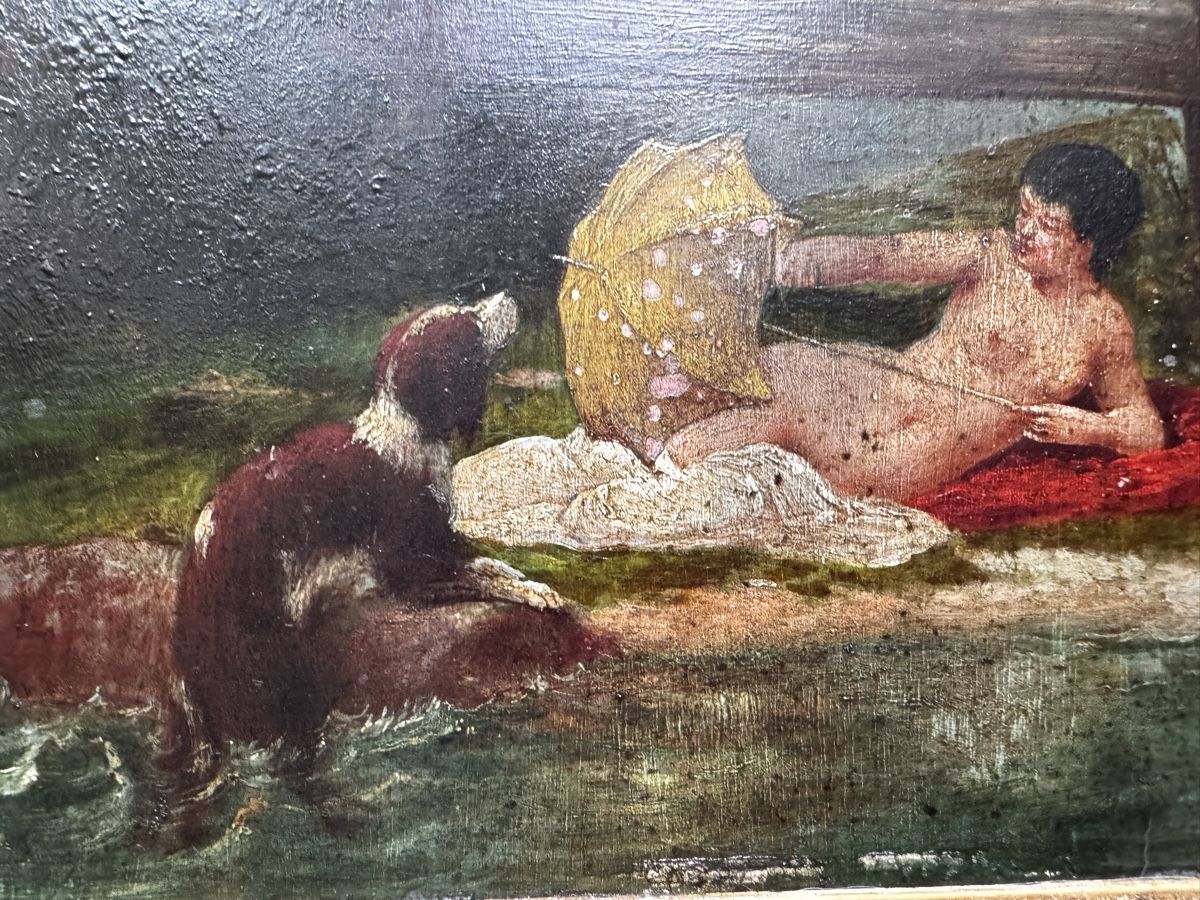 Dipinti: Antikes Ölbild auf Holz – Usato da Niederurnen venduto da Chanel40 4
