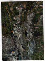 THUSIS Viamalaschlucht Abstieg in die Galerie
