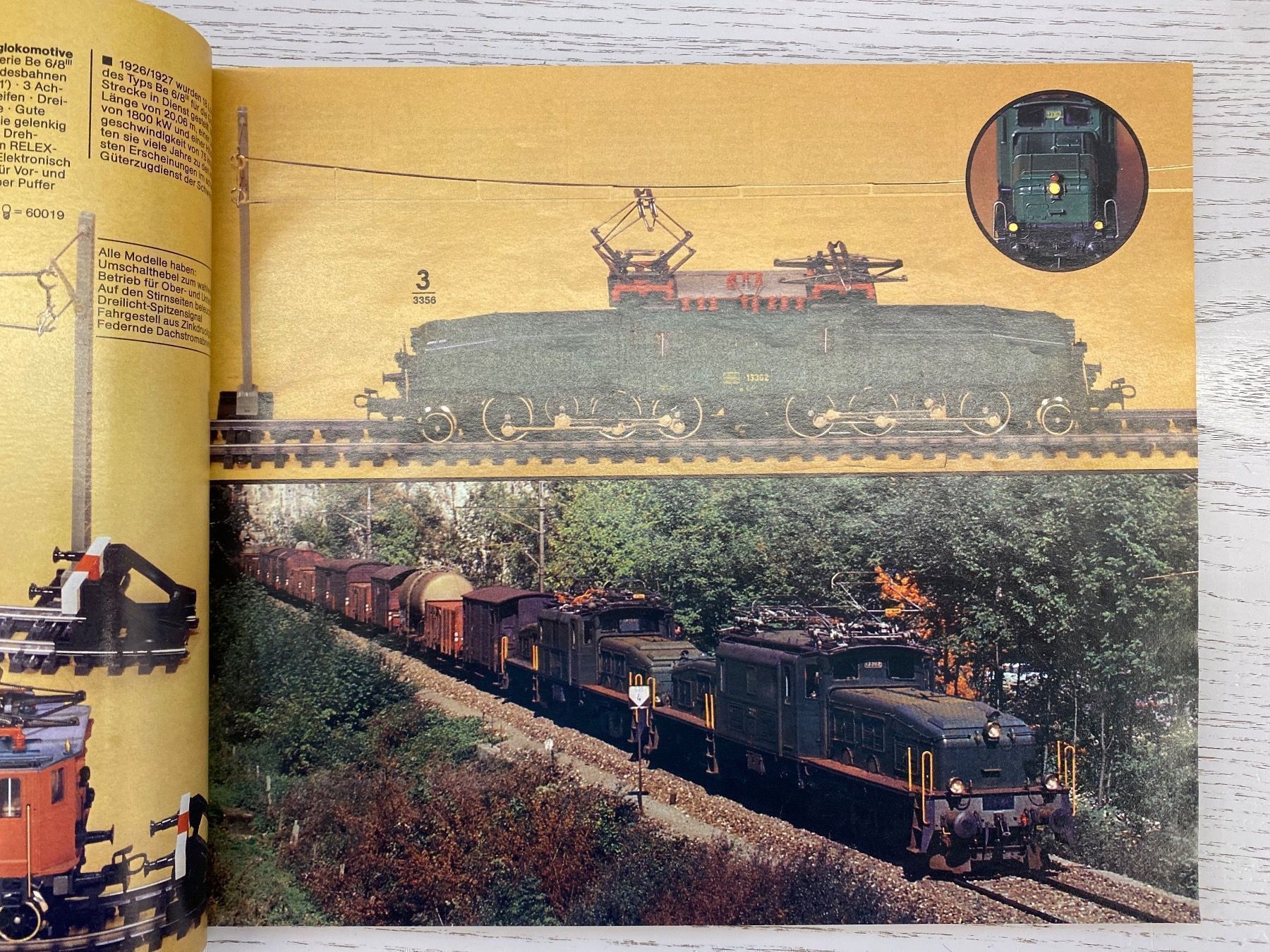 Märklin Modellini di ferrovie: Märklin Katalog 1982/83 D – Usato da Lupsingen venduto da New-Haven 1