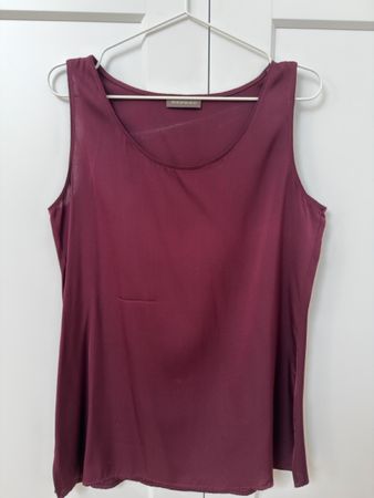 REPEAT Seidentop, Gr. M, Bordeauxrot, Top Zustand!