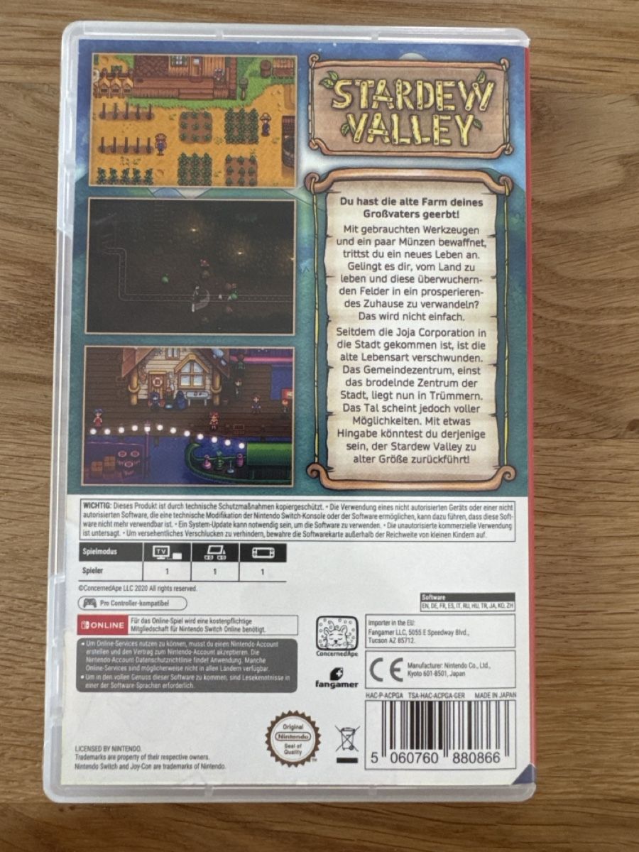 Giochi: Stardew Valley Switch – Usato da Ichertswil venduto da EldenLord 2