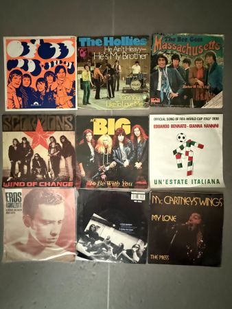 7" Single-Sammlung-Rock, Pop (70, 80, 90, 20er) SR-4