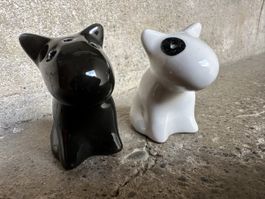 Salz pfeffer streuer pit bull hund tier