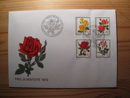 Pro Juventute 1972 FDC