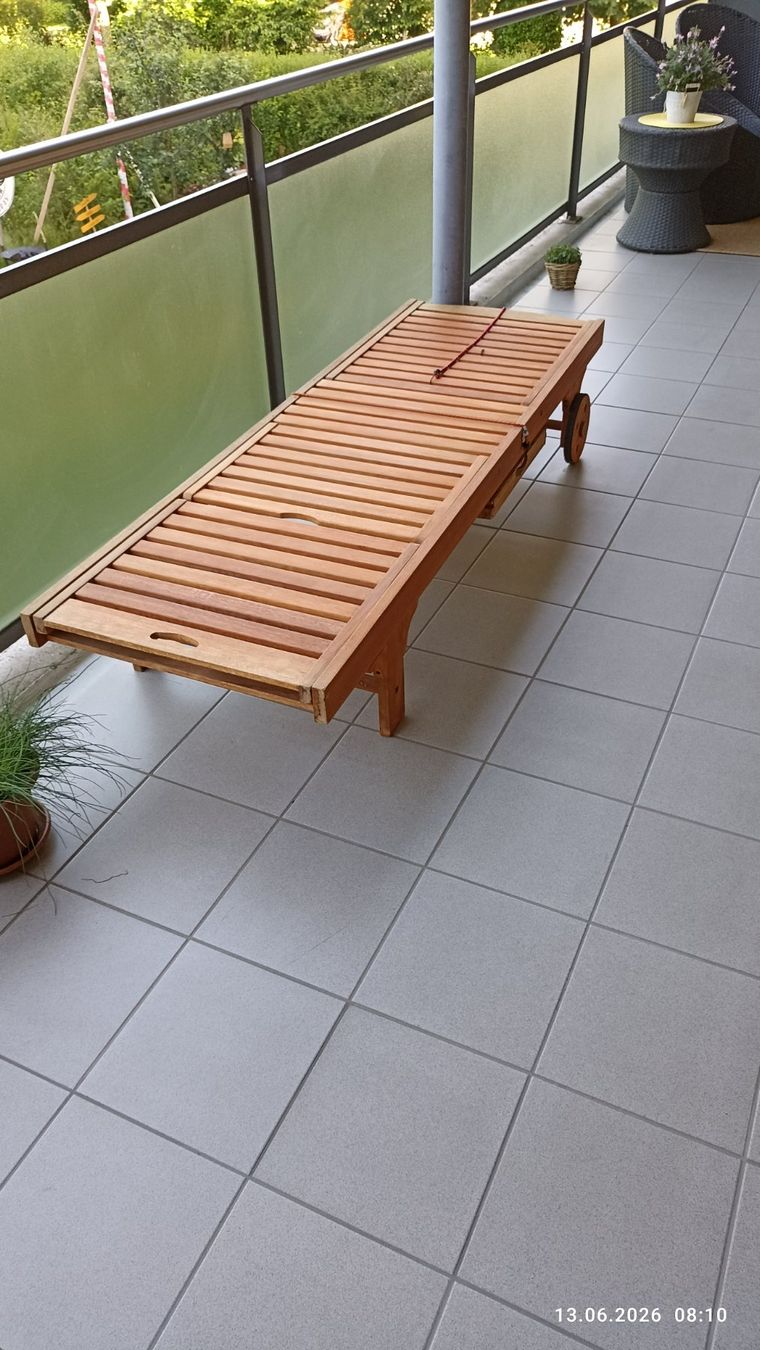 Sedie a sdraio: Relaxed Liege  200cm lang und 65cm breit – Usato da Rothenburg venduto da Clipper2 2