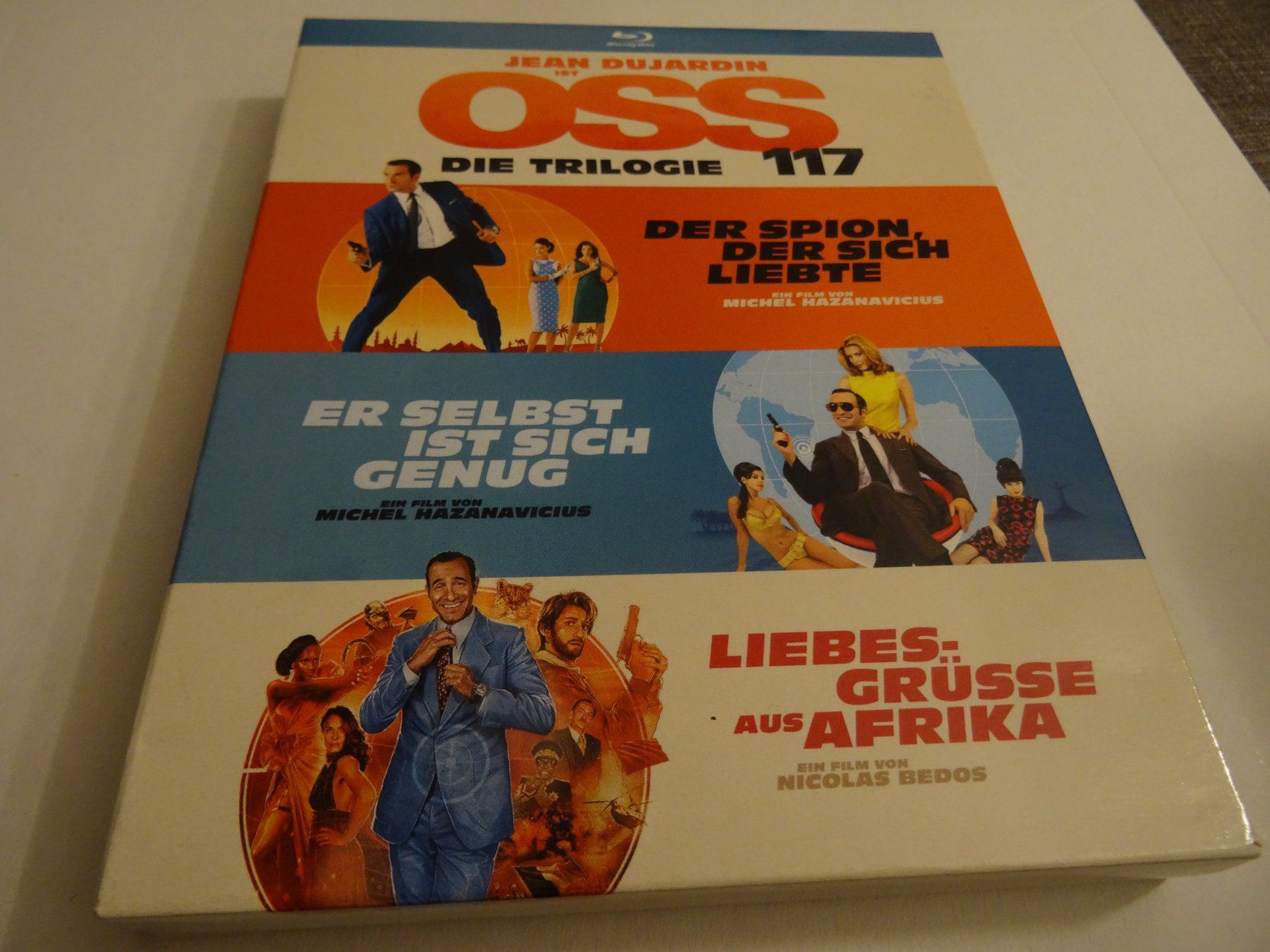 Alle DVDs: OSS 117 Die Trilogie Blu-ray – Gebraucht aus Olten von Disc-Verkauf