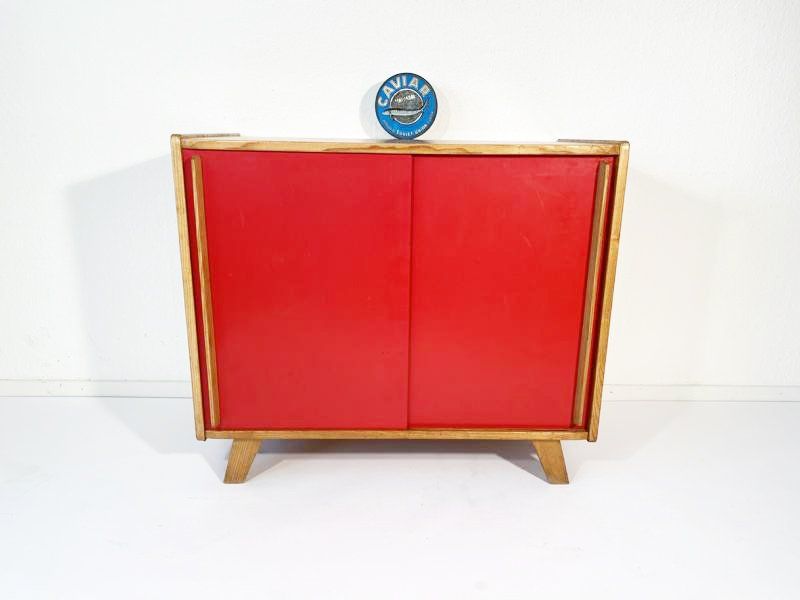 Kommoden: Midcentury Sideboard Schränkli mit Schiebern – Gebraucht aus Beringen von Kultgut 2