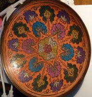 SEHR SCHÖNE CLOISONNÉ -SCHÜSSEL-19 x 5,5 cm,-ANTIK 1960