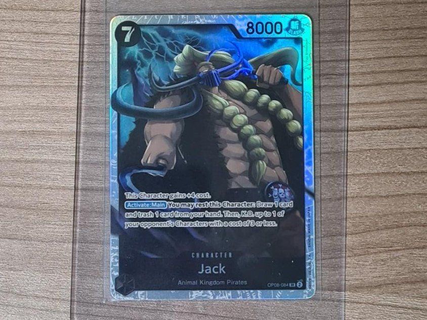 Bandai Sammelbilder & Trading cards: One Piece TCG: Jack - SR - OP08 (EN) – Neu (gemäss Beschreibung) aus Rorschach von tFFMoon2