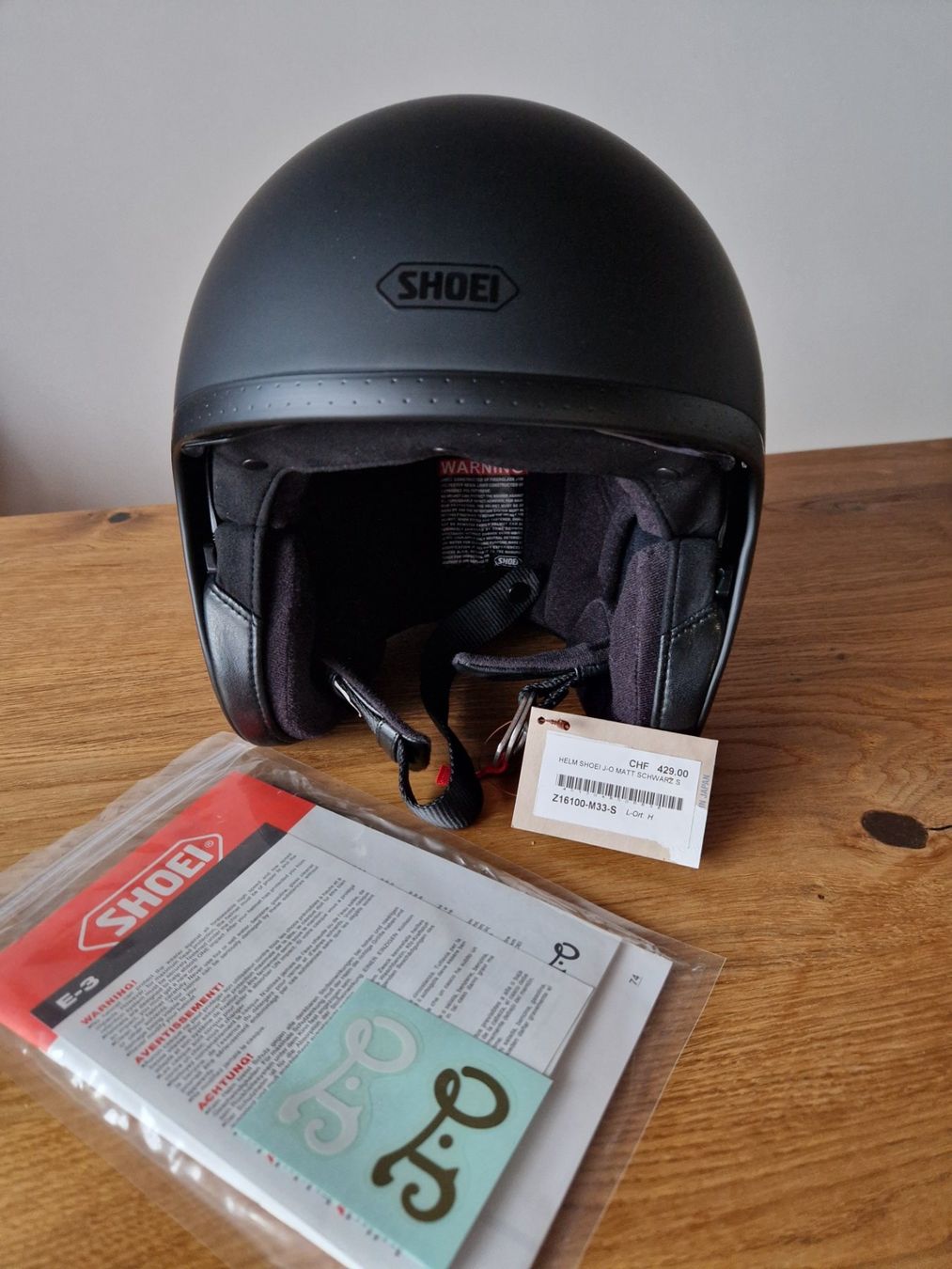 Shoei Caschi & visiere: Shoei J-O Jethelm S – Nuovo (secondo la descrizione) da Amriswil venduto da ilux01