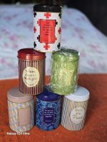 6er Set Tee-Dosen, leer, Vintage Stil, ideal für Sammler!