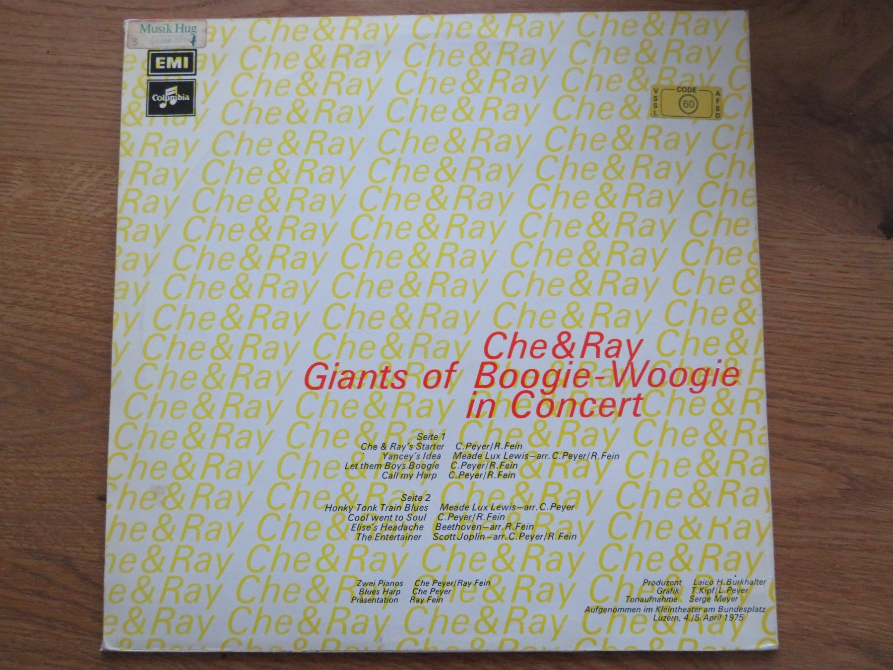 Dischi in vinile: CHE U RAY BOOGIE WOOGIE BLUES – Nuovo (secondo la descrizione) da Zürich venduto da max_cp5f 1