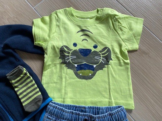 Lotti & Set di vestiti: lässiges Set Gr. 74 mit Jäckli – Nuovo (secondo la descrizione) da Staufen venduto da Nasli 1
