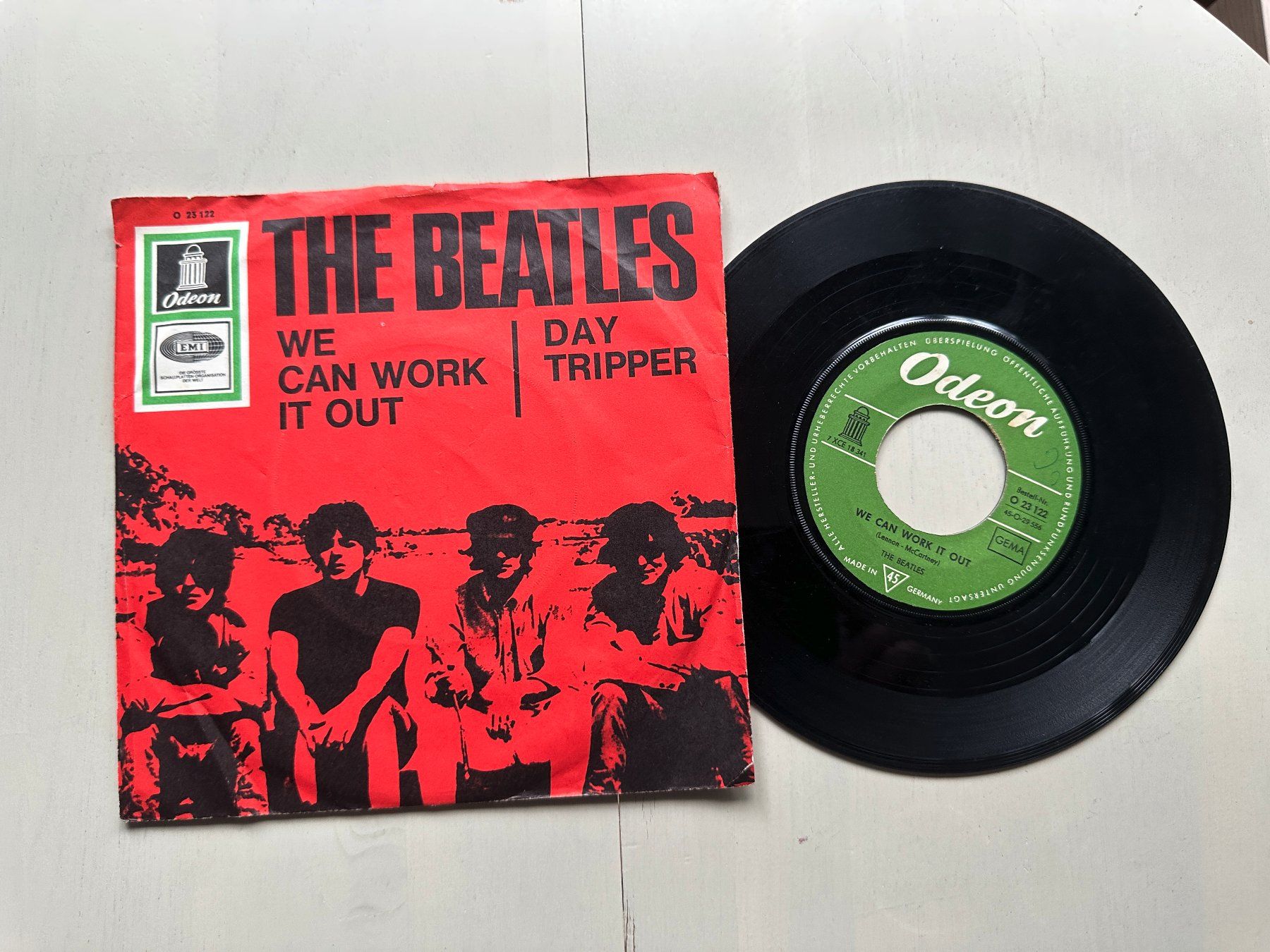 Dischi in vinile: BEATLES tolle Single We can work it out Day Tripper Kult – Usato da Basel venduto da Partridge