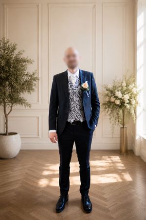 Hochzeitsanzug Cleofe Finati, Gr. 50, Komplett-Set!