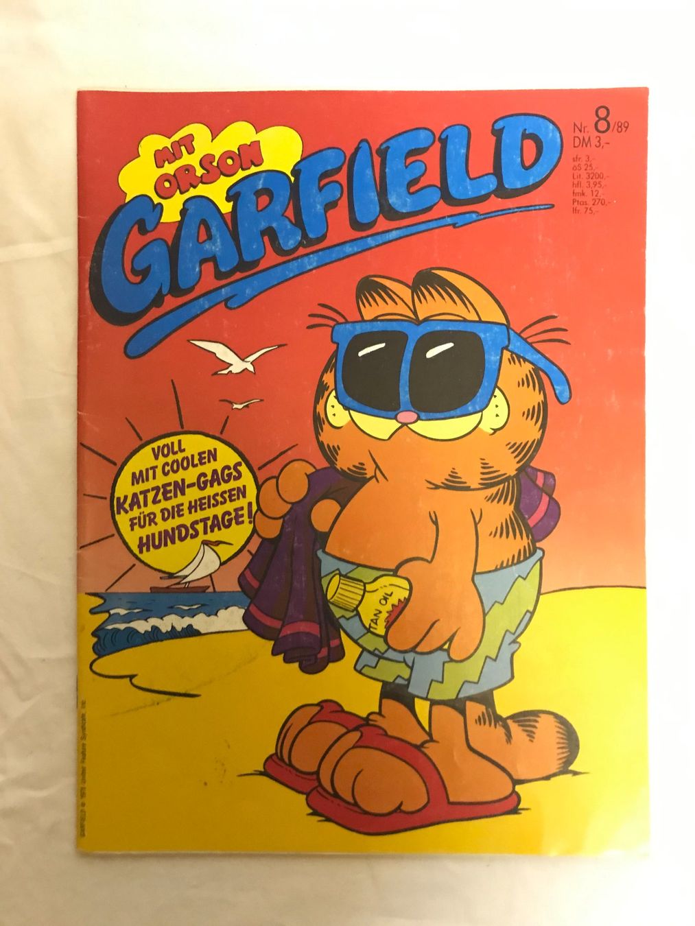 BD: Garfield Comics Nr. 2, 3, 8 – D'occasion à Ennenda par ZiskaGL 4