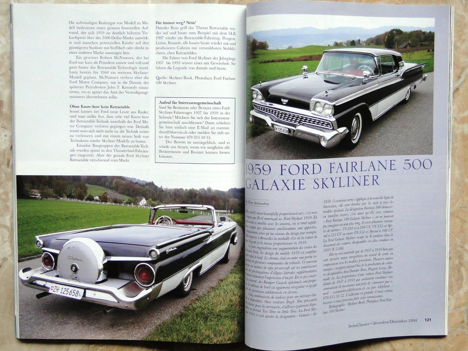 Riviste & Magazine: Magazine Oldtimer CH u. Programmhefte Memorial 2003-2012 – Usato da Killwangen venduto da cyrano56 6