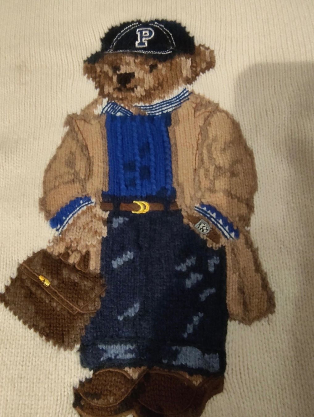 Polo Ralph Lauren Pullover & Sweatshirts: Polo Ralph Lauren Pullover Bär Weiss Grösse S – Neu (gemäss Beschreibung) aus Zürich von soleilla1 3