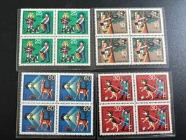 Deutschland 1972 Jugendmarken  **  Viererblock  (3666)