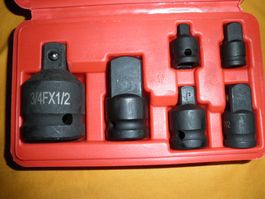 Rätschen Adapter Set.  Liegt seit Jahren ungebraucht im Schr