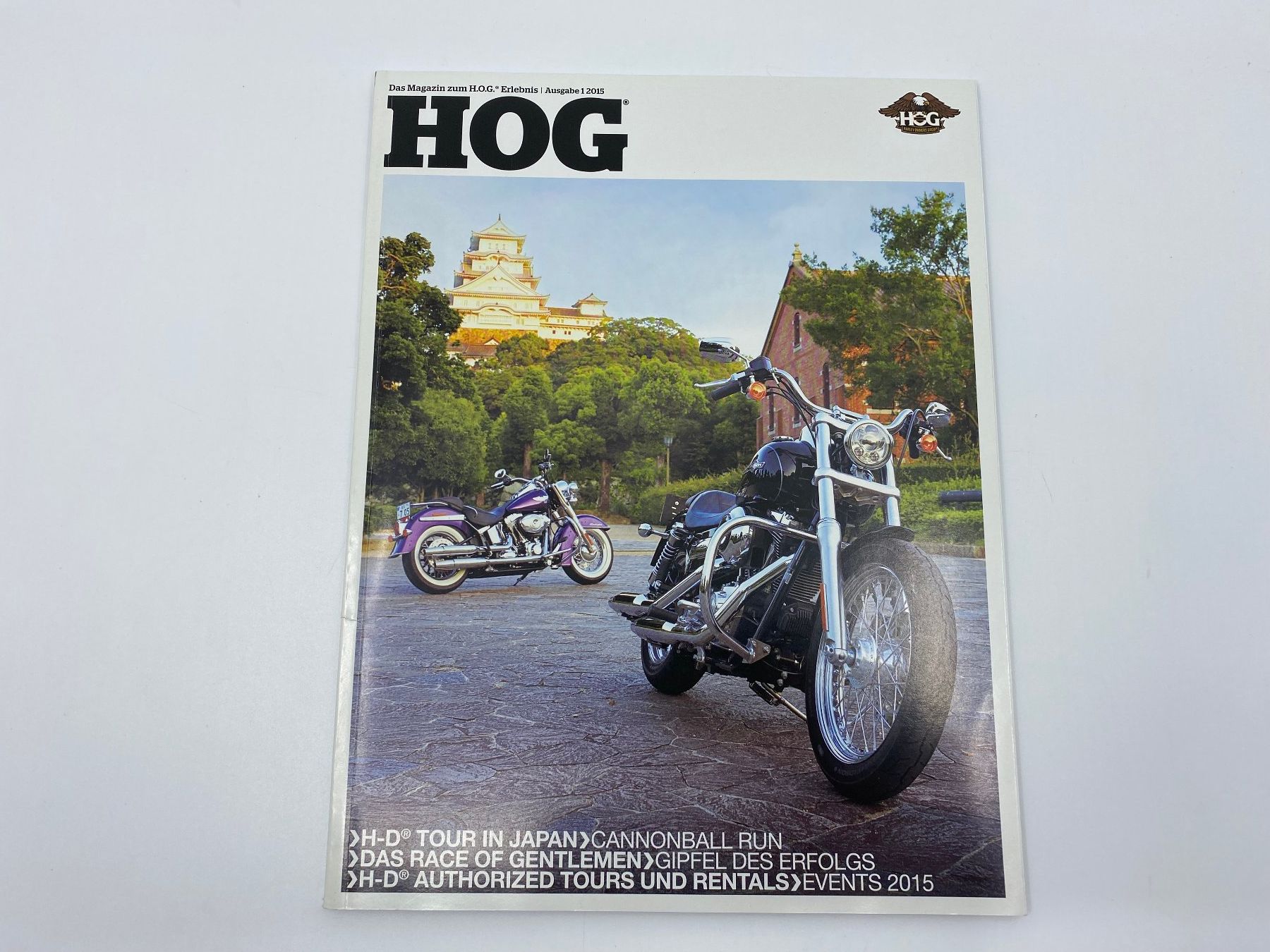 Riviste & Magazine: Harley Owners Group HOG Magazine 2015 – Usato da Langwiesen venduto da Restposten-24 1