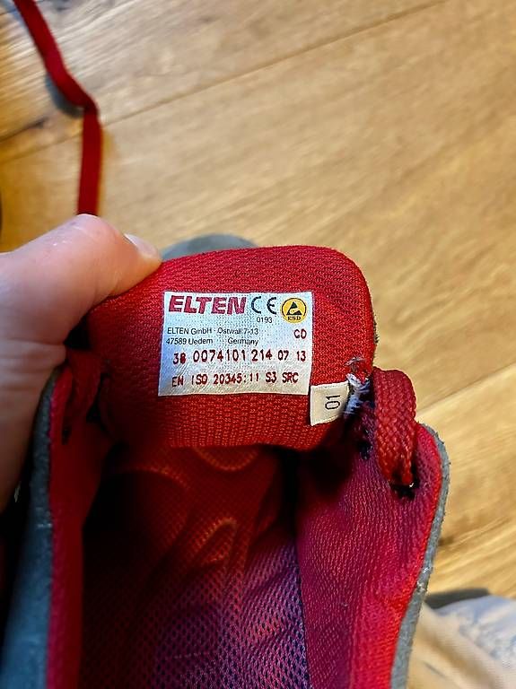 Herrenschuhe: Elten Sicherheitsschuh Gr. 38 – Gebraucht aus Galgenen von mel_6sft 4