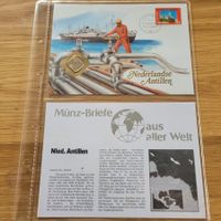 Münzbrief Lettre Monnaie Nederlandse Antillen 1985