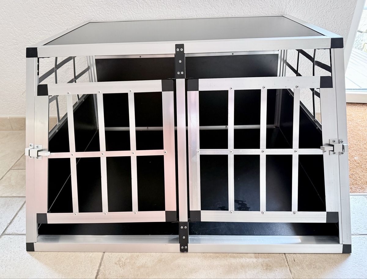 Gabbie, trasporto & Sicurezza: Dog transportation box for a medium-sized dog – Usato da Bière venduto da kat_m2qn 3