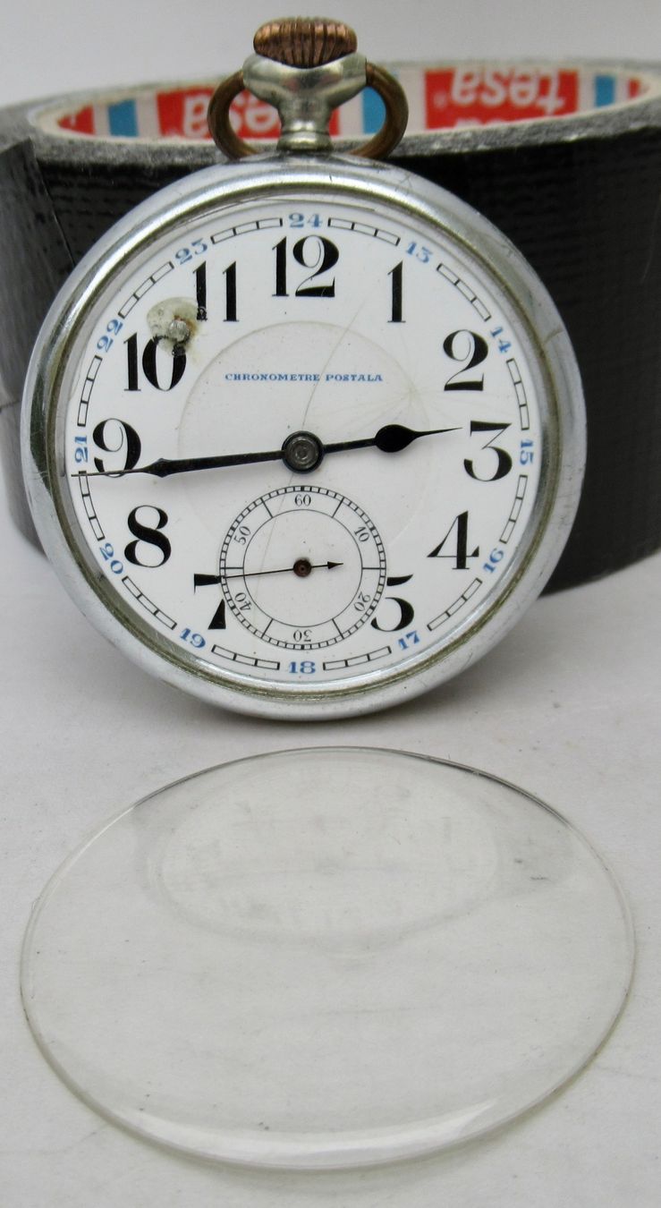 Orologi: Taschenuhr Chronometre Postala – Usato da Bern venduto da Colligentes