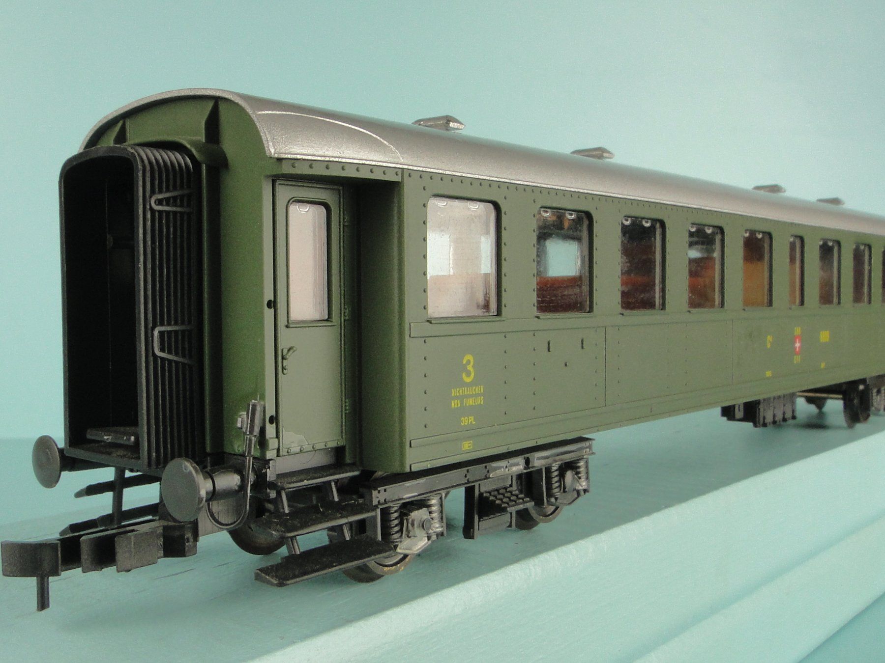Roco Modellini di ferrovie: Roco 44200B SBB C4 3 Kl. – Usato da Bülach venduto da cann11 4