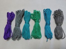 Paracord 2mm Mix - 6 x 7Meter