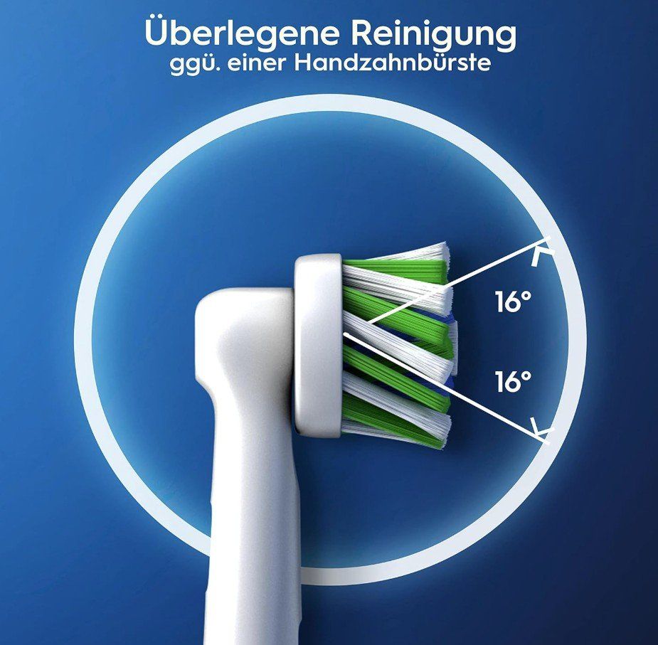 Oral B Cura dei denti: Oral-B Aufsteckbürsten Cross Action 16er Pack – Nuovo e nell'imballaggio originale da Rorschacherberg venduto da mir_hgk2 2