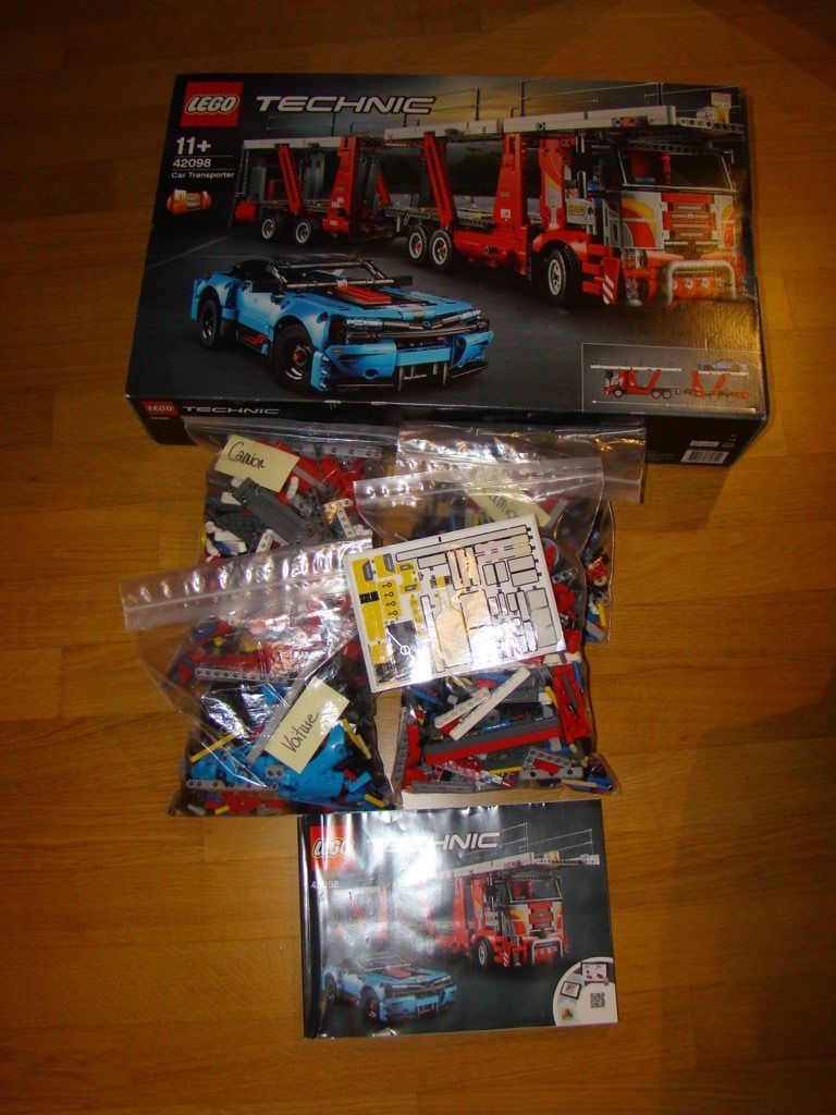 Lego Kit di costruzioni: Lego technic 42098, Transporteur de voitures – Nuovo (secondo la descrizione) da Lussery-Villars venduto da pousinete02 2