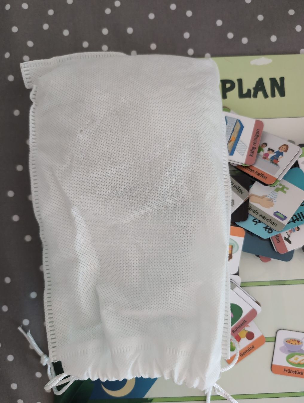 Giocattoli: Mein Tagesplan magnetic schedule with accessories – Usato da Uetikon am See venduto da mmm_k2yb 1