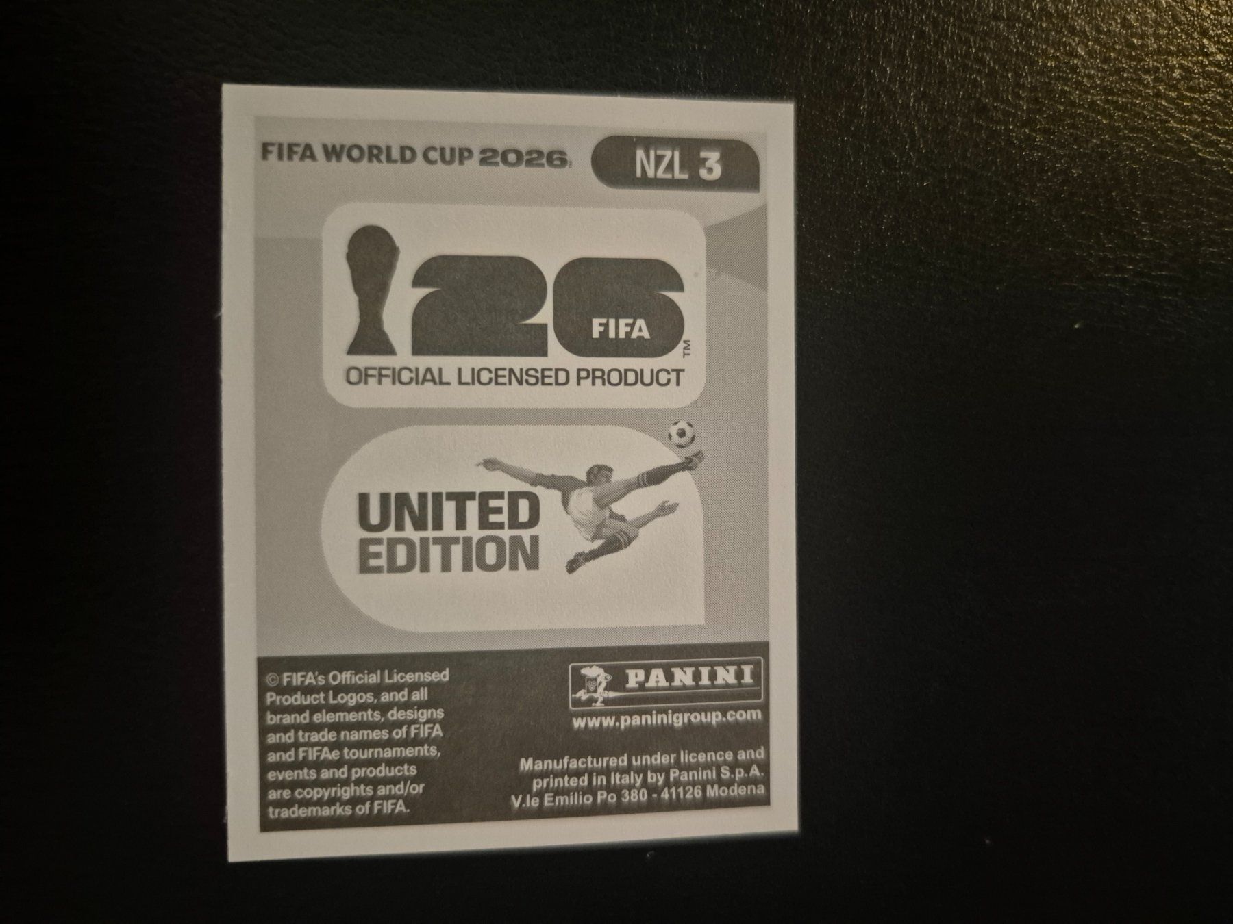 Panini Sammelbilder & Trading cards: Panini WM 26 NZL 3 – Neu (gemäss Beschreibung) aus Rorschacherberg von AJ3108 1