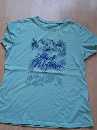 Jack Wolfskin T-Shirt Damen mint Gr.  L guter Zustand