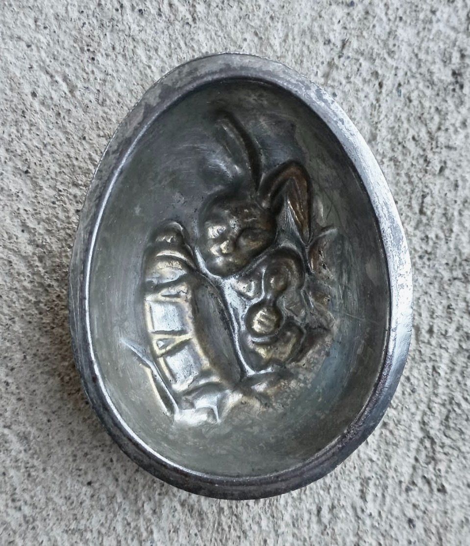 Backformen: Schokoladenform Osterhase mit Trommel – Gebraucht aus Burgdorf von glasrabe01 1