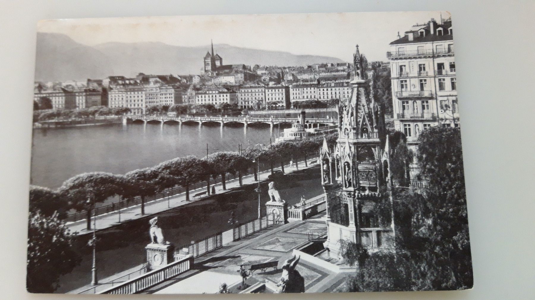Ansichtskarten: Geneve Monument Brunswick – Gebraucht aus Sargans von nicsam1815