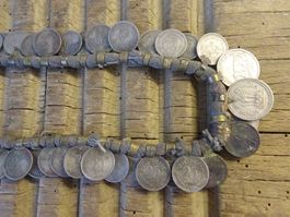 Münzkette Indien / Ethno